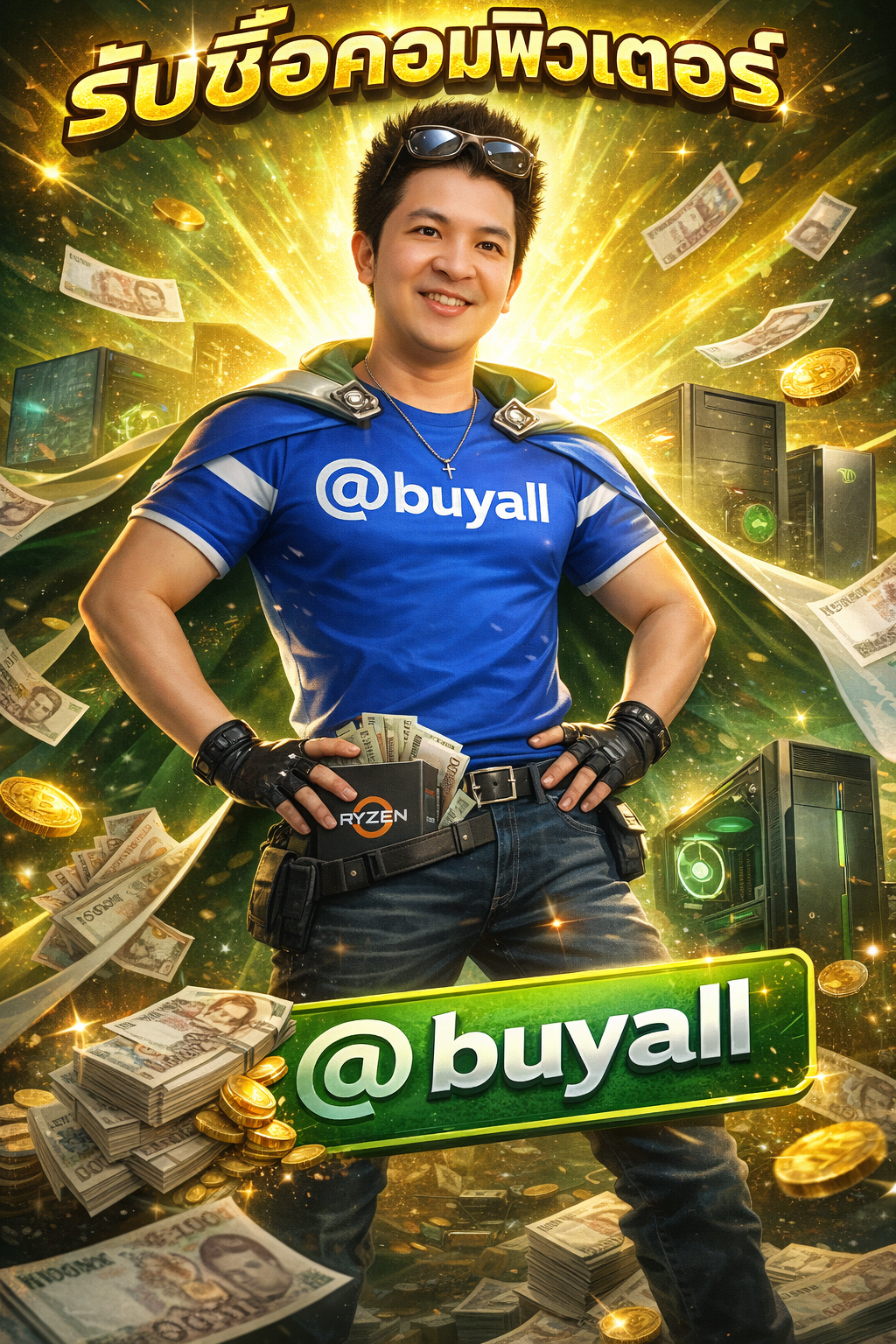 ภาพโปรโมต buyall.in.th สำหรับบริการรับซื้อคอมพิวเตอร์และรับซื้อของมือสอง