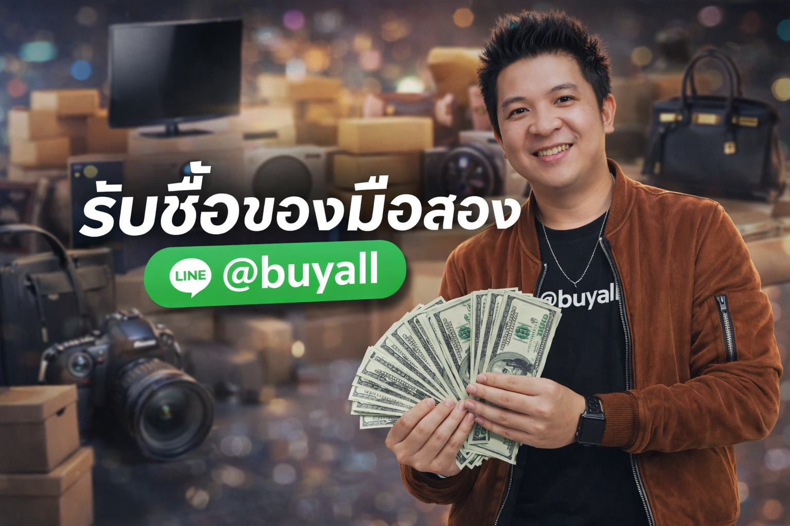ภาพโปรโมตแบรนด์ buyall.in.th สำหรับบริการรับซื้อ CPU